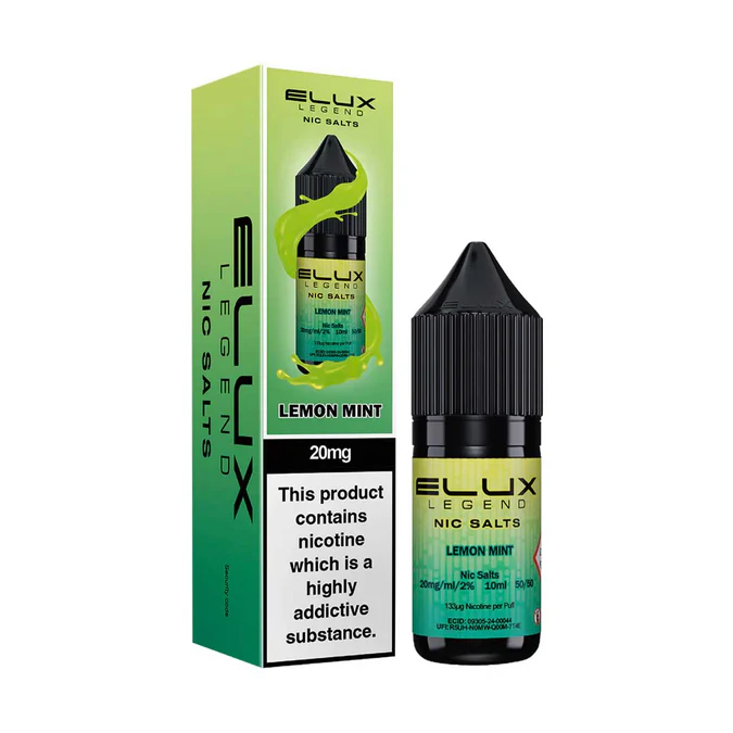 Elux Legend 10ml Nic Salt - Pack of 10 - Image 23
