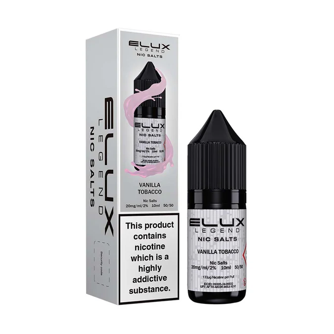 Elux Legend 10ml Nic Salt - Pack of 10 - Image 38