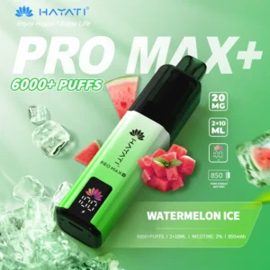 Hayati Pro Max+ 6000 Puffs Vape Kit TPD Compliant - Box Of 5